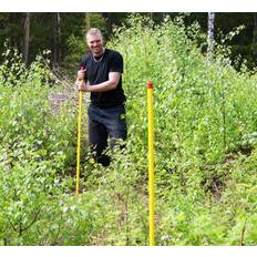 Plastspets Kebastolpen för rågångsstolpe Blå 20-p