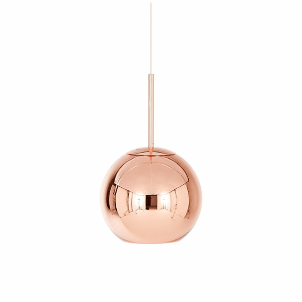 Copper LED pendel Tom Dixon - Ø 25 cm