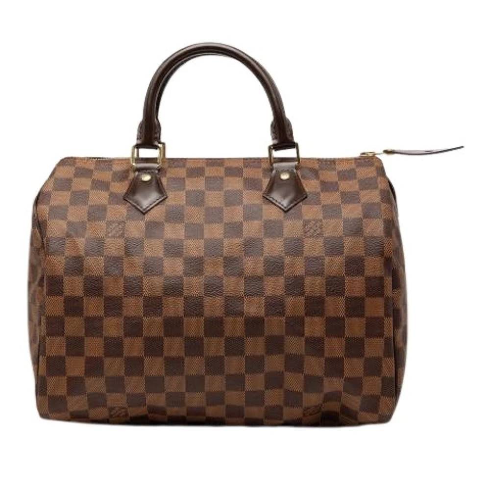 Louis Vuitton Vintage Pre-owned Speedy 30 - Vintage - Dame - Brun - ONE SIZE - Læder