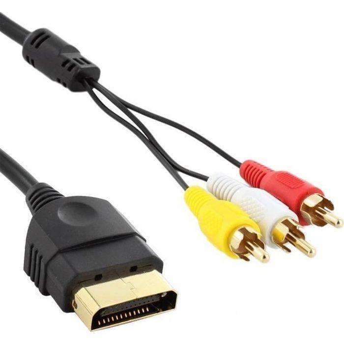 AV RCA ljud-videokabel för Microsoft Xbox 1-konsol (första generationen)