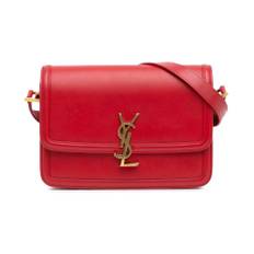 Saint Laurent Vintage, Pre-owned, Dam, ONE Size, Läder, Förhandsägd Loulou Small YSL Axelväska