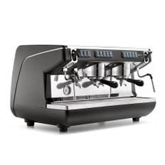 Nuova Simonelli Appia Life 2 gruppes med høje grupper, sort