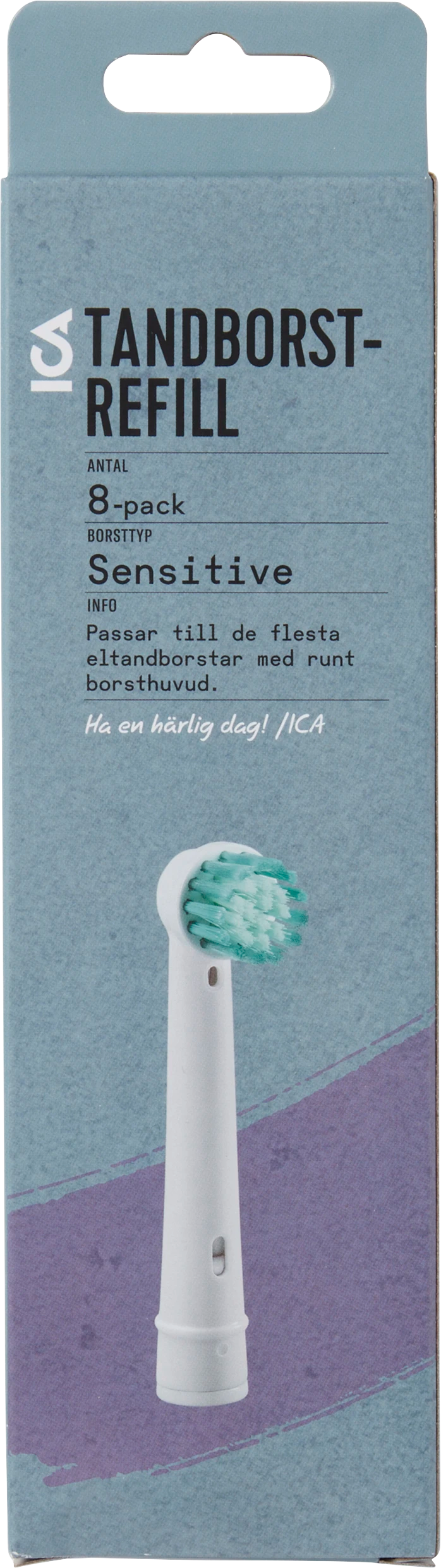Tandborstrefill Sensitive 8p ICA