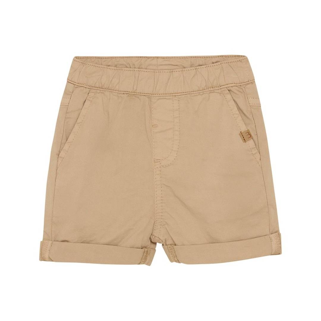 Minymo Shorts I Twill Incense 80 cm Brun 80 cm Drenge