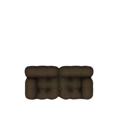 B&B Italia - Camaleonda 2-sits Med Armstöd Bredd 96 cm, Fabric Cat. Extra Enia 400 - Soffor - Mario Bellini - Grön