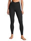 CRZ YOGA Korsad midja Leggings 25" Svart XL