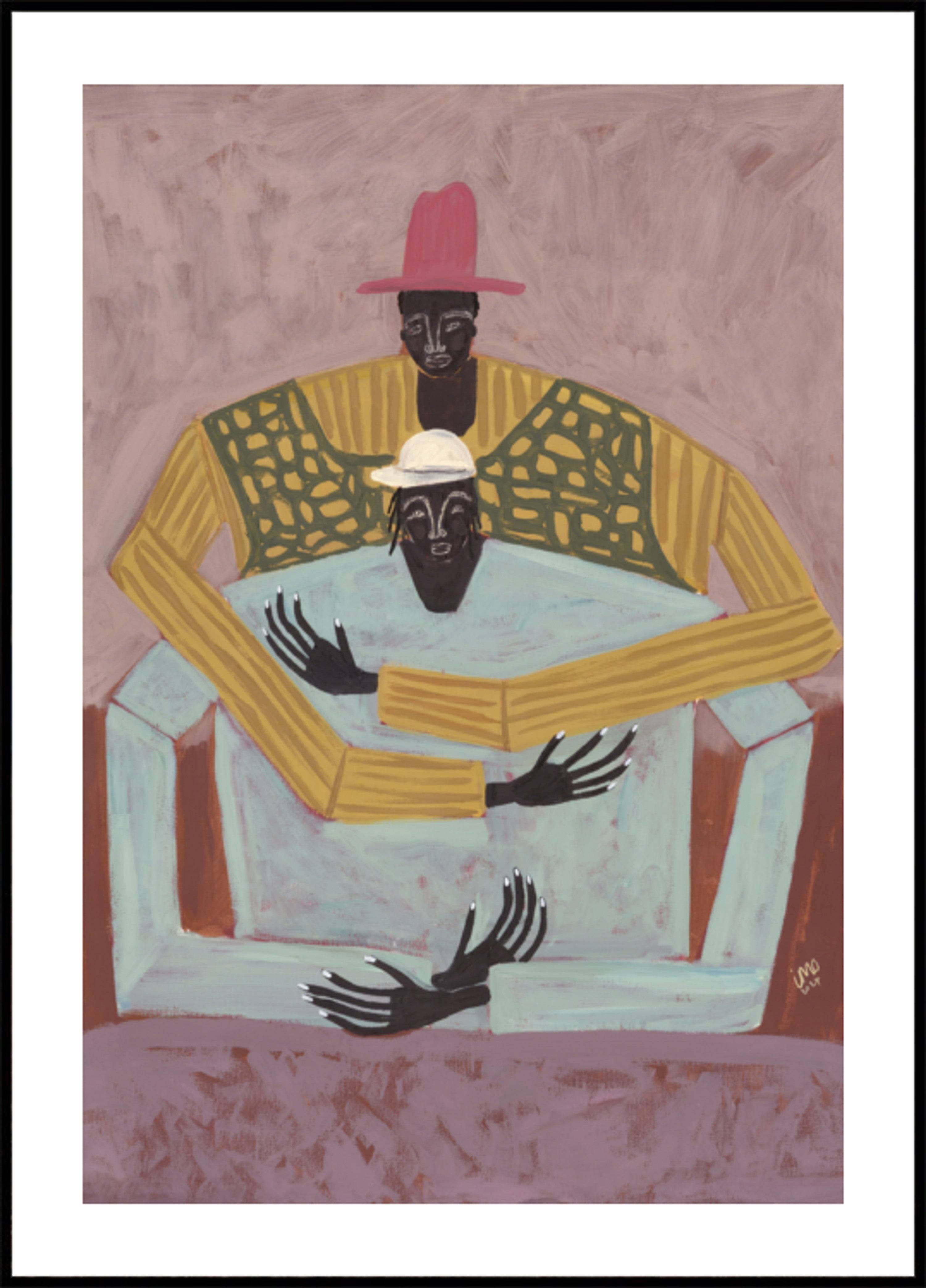 The Hug (100x140) - Plakater > Abstrakta Posters, BD
