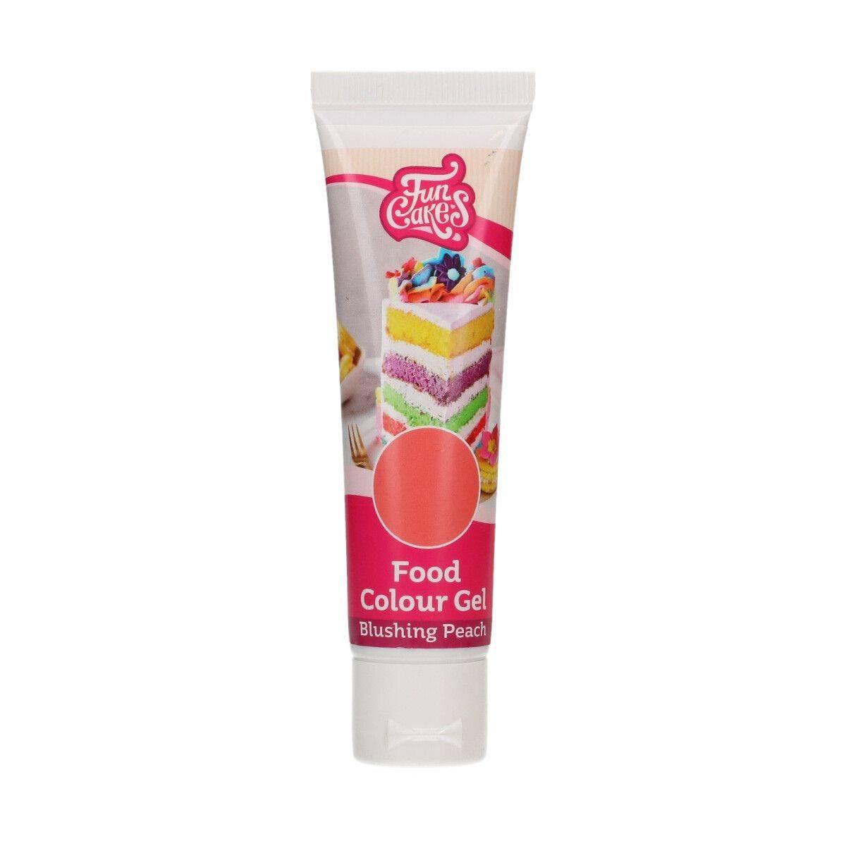 Blushing Peach Pastafarve - FunColours Gel.