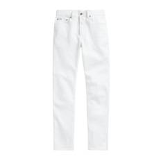 Polo Ralph Lauren, Jeans, Dame, Hvid, W32, Bomuld, Slim Fit Hvide Jeans