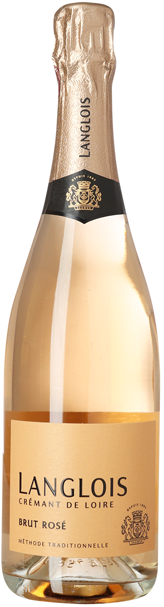 NV Crémant de Loire, Brut Rosé, Langlois
