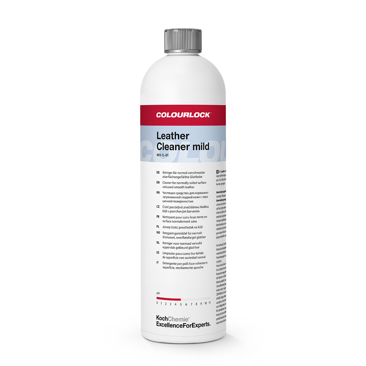 COLOURLOCK "Leather Cleaner" (Mild) — cleaner for normally soiled pigmented smooth leather - 1000 ml / 1 liter