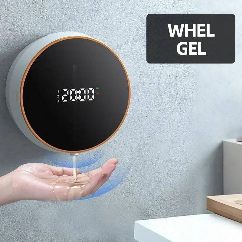 300ML Automatic Soap Dispenser Touchless Infrared Hand Washing Machine - White-Gel