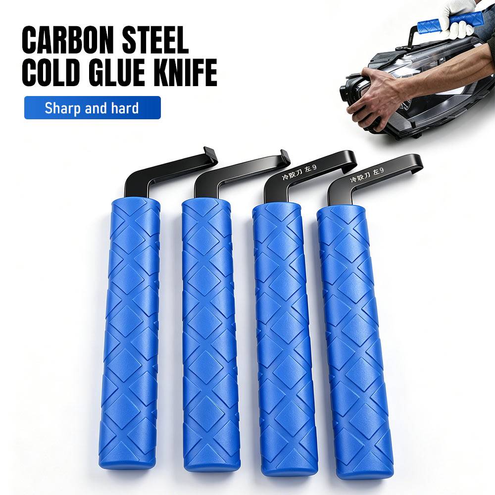 Car Headlight Cold Glue Remover Knife Heavy Duty Manual Auto Glass Seal Cutter for Headlight Restoration & Adhesive Scraping