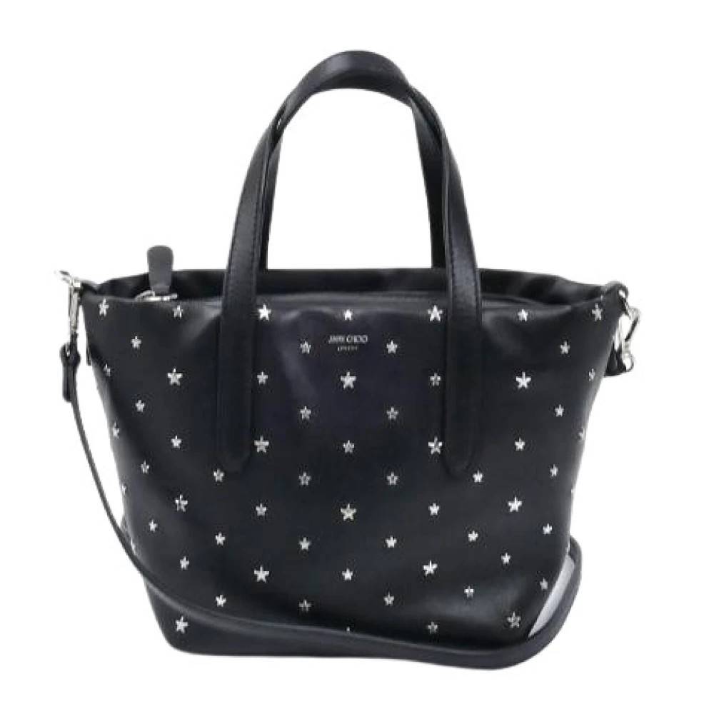 Jimmy Choo Pre-owned Pre-owned Læder Håndtaske - Vintage - Dame - Sort - ONE SIZE - Læder