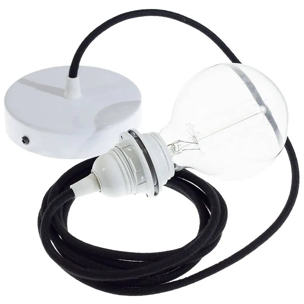 Creative Cables Rc04 50 Cm Hængende Lampe Pendel Til Lampeskærm