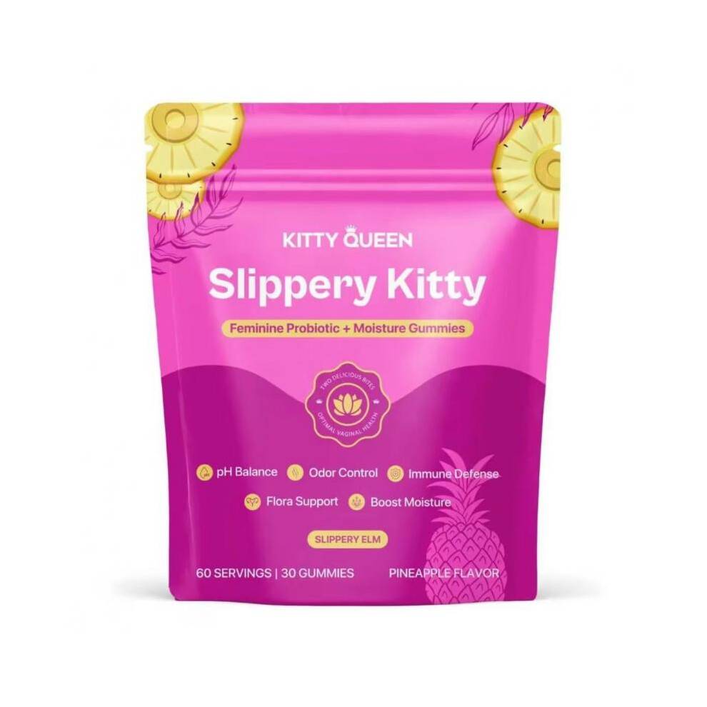 TK Pineapple Flavor Probiotic Gummies Feminine Probiotic 60 Count Support Digestive Health Immune Boost Delicious Portable