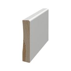 Golvlist Grimslöv Trä  List 12x69 mm Vit