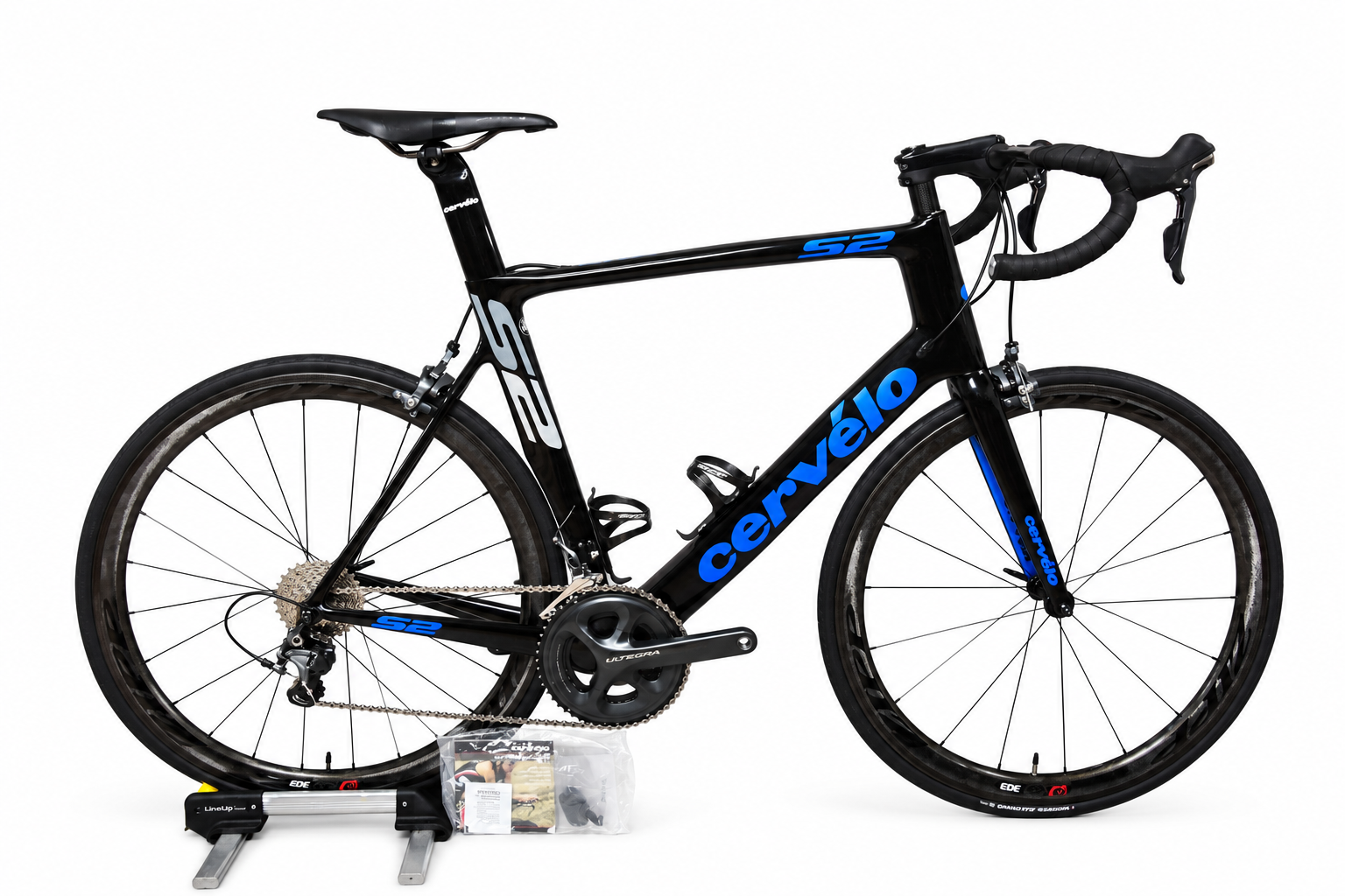 Cervélo S2 2017 - Shimano Ultegra 6800 2x11sp - Zipp 303 Firecrest - 200 / 58 / Black-blue