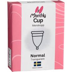 MonthlyCup Normal transparent Menskopp 1 st