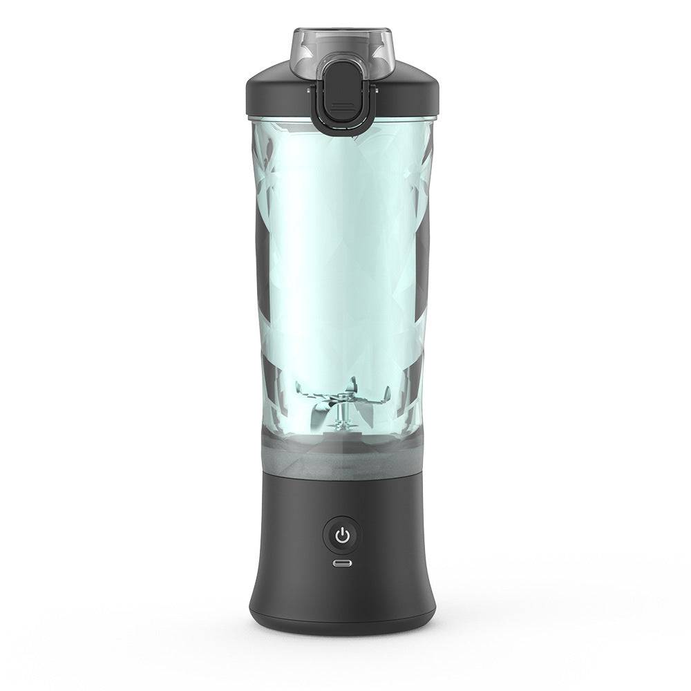 Portable Blender Juicer Personal Size Blender For Shakes And Smoothies With 6 Blade Mini Blender Kitchen Gadgets - Black / USB