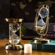 1 st handblåst 30 min nedräkningstimer klocka sandglas timglas hantverk sand klocka timglas timer heminredning