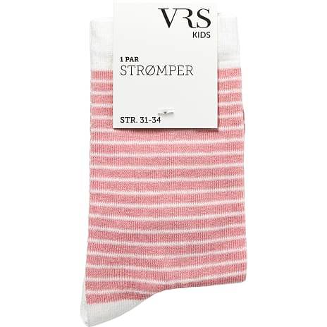 VRS børne strømper str. 26/30 - stribet