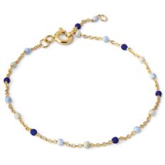 Enamel Armbånd LOLA Marine forgyldt