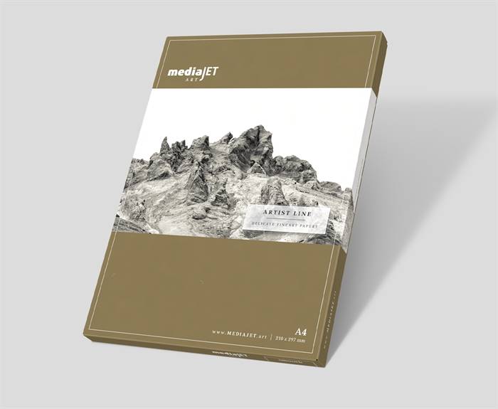 mediaJET Museum Watercolor Natural - 310 g/m² - A3 25 ark