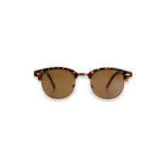 Weird Fish Johnson Clubmaster Sunglasses Antique Tan Size ONE