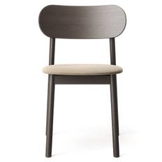 Decotique - Elephant Stol Mörk Ek / - Beige Sammet