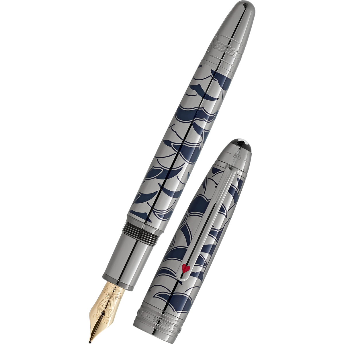 Montblanc 146 Meisterstuck Solitaire Fountain Pen - Around the World In 80 Days - Year 3 (LeGrand) 2025 - Fine