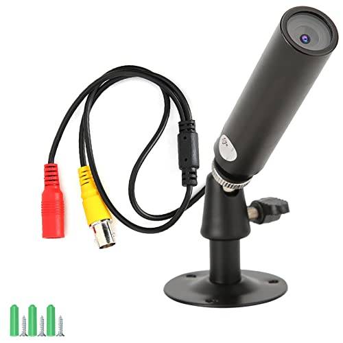 Surveillance Camera , Mini Waterproof Protectable Security Camera , Waterproof 1080P Full HD Mini AHD Micro Wired Metal Cylinder Camera