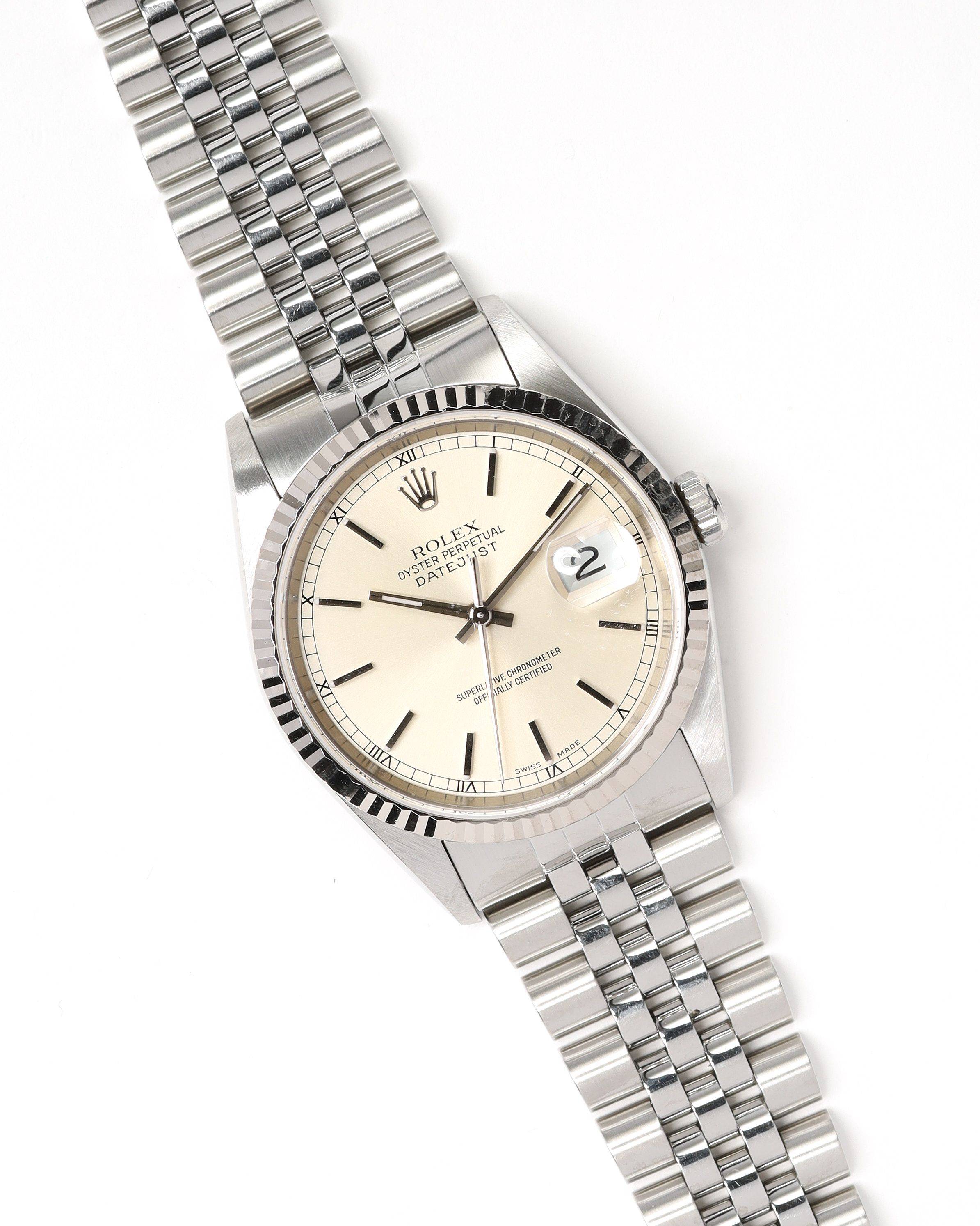 Rolex Datejust 36mm 2000 Watch - Silver (One Size)
