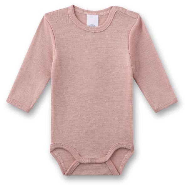Sanetta Kid's Wool Body L/S Merino undertøj Børn størrelse 92/98 farve pink