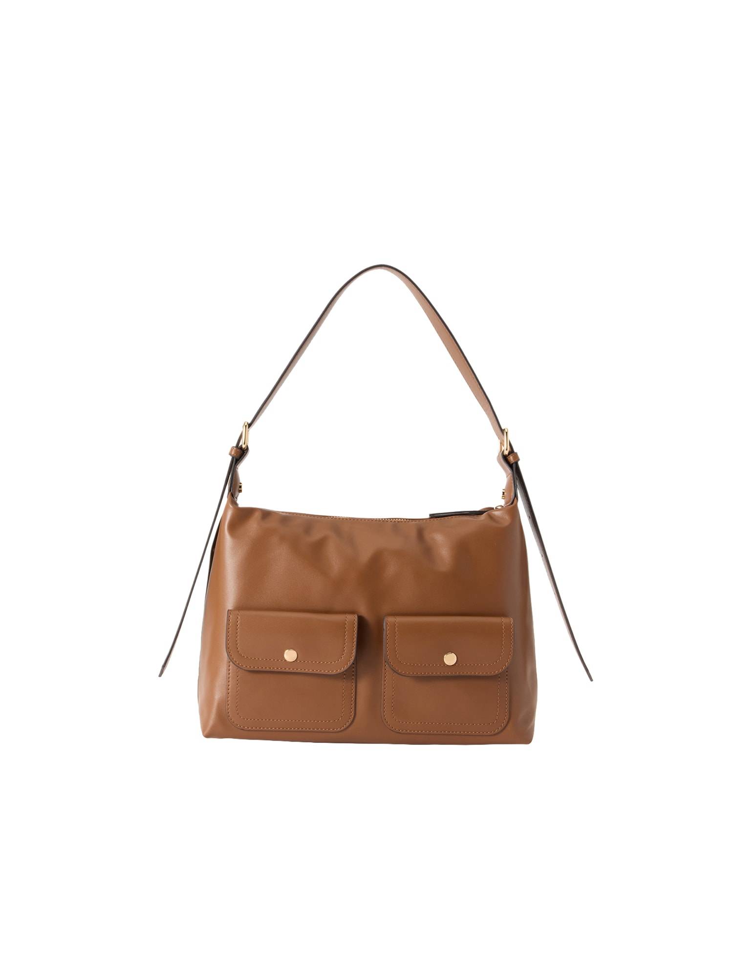 Anna Field Skuldertaske  cognac