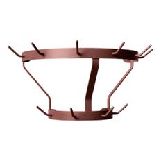 Massproductions - Marcel Coat Rack - Wall Mounted, Wine Red - Klädhängare & galgar - Chris Martin - Röd