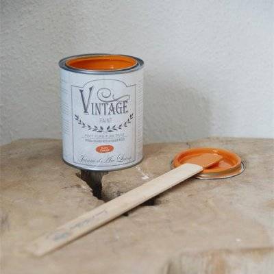 Chalk Paint, Rusty Orange, 100 & 700 ml - Vintage Paint (Välj mängd: 100 ml)