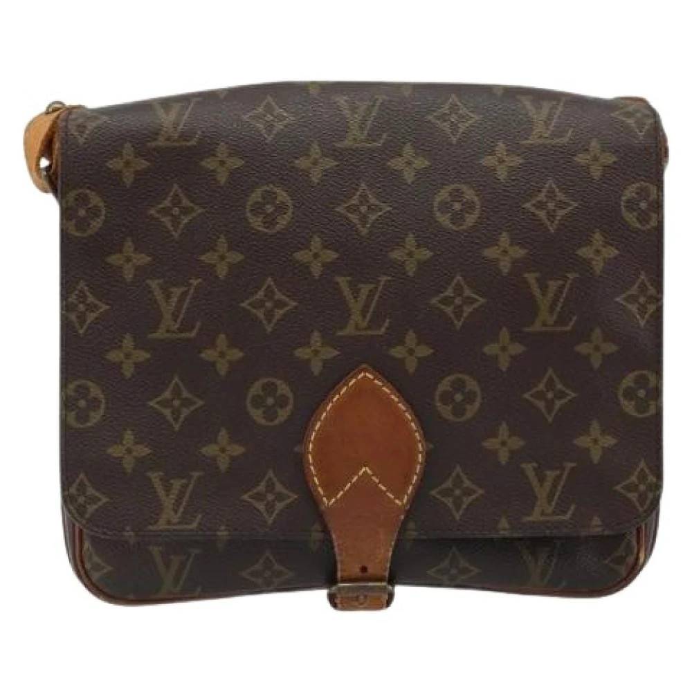 Louis Vuitton Vintage Pre-owned Canvas Cross Body Taske - Vintage - Dame - Brun - ONE SIZE -