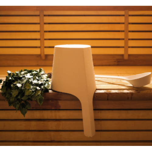 Rento Pisara Sauna Spand og slev biokomposit natur.