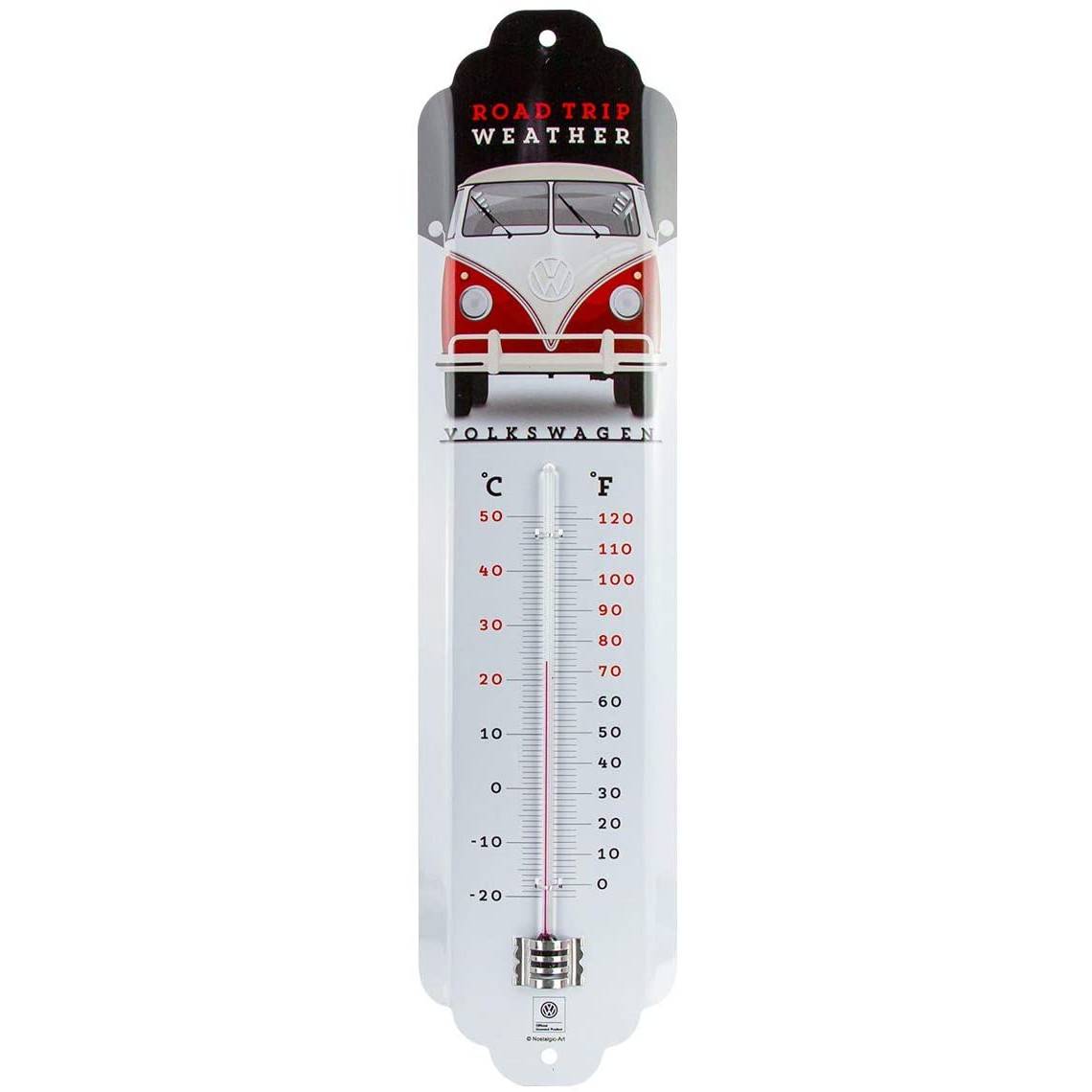 Termometer - VW T1 Bus - 6,5x28 cm