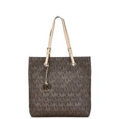 Michael Kors Pre-owned, Pre-owned, Dam, ONE Size, Pre-owned Canvas totevskor - brown (ONE SIZE)