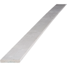 Udhængsbrædder høvlet og grundmalet 16x93 mm x 4,2M