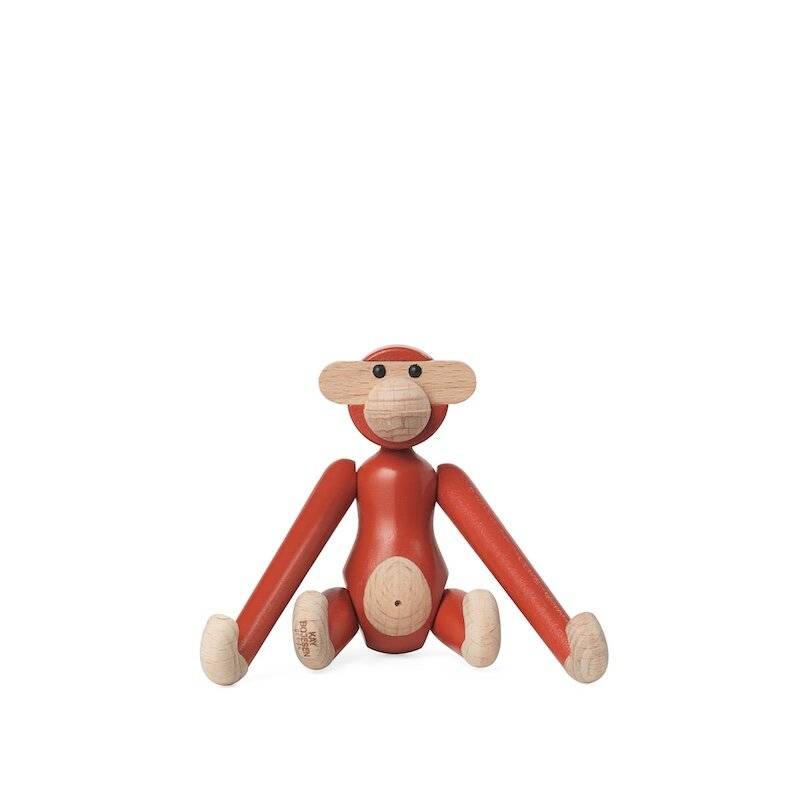 Kay Bojesen Apa mini vintage röd