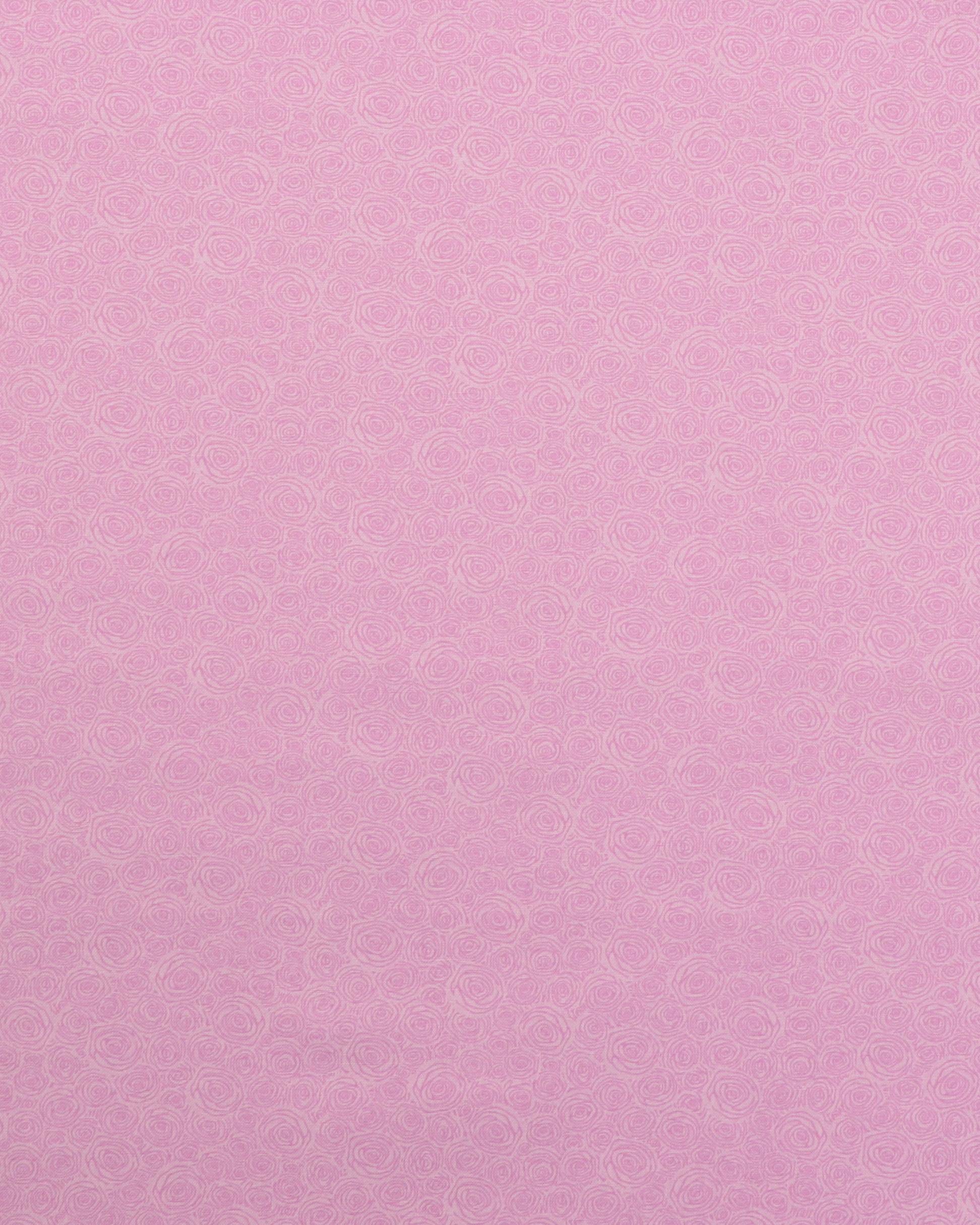 Perennial, små roser i mange farver - Patchwork - Rosa - 100% Bomuld