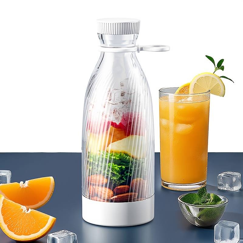 Portable Electric Blender, Mini Blender For Smoothies, Salads, And Juices, 500ml With Led Display, Juice Maker