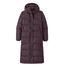 Patagonia Womens Silent Down Long Parka Obsidian Plum (Auslaufware)