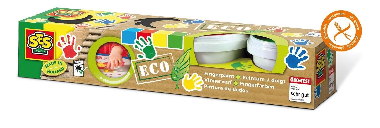 Ses Eco Finger Paint 4 färger