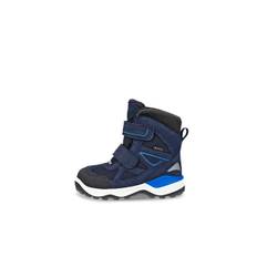 ECCO Snow Mountain - Gore-Tex vinterstøvle i nubuck til børn - Blå - Size: 31 (UK 12.5-13)- Gore-Tex