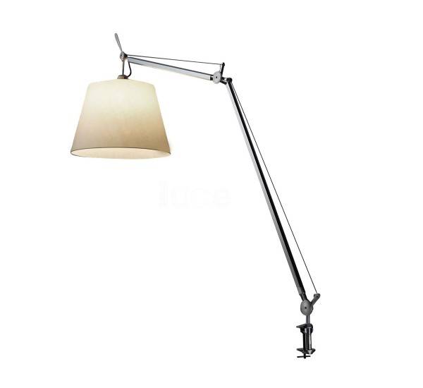 Tolomeo Mega Bord Ø36 Alu/Pergament