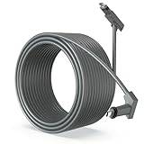 kabel för Ethernet-adapter, Vattentät Satellitförlängningskabel för Rektangulär Satellit V2, grå 147.6FT 45m